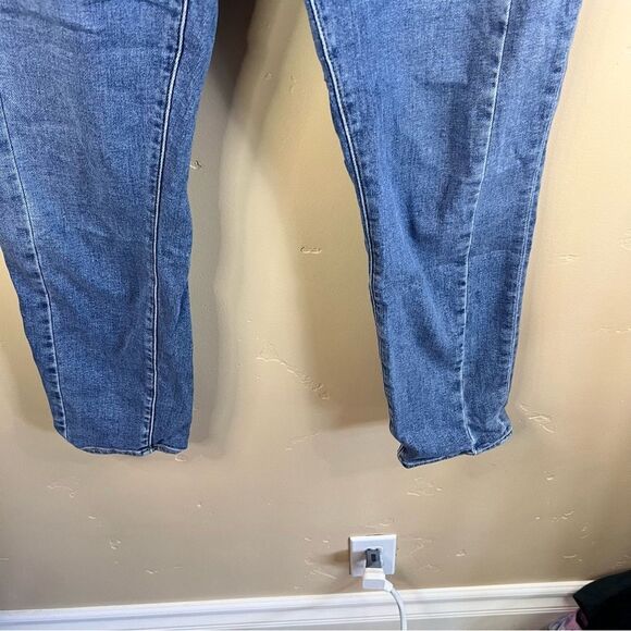 Abercrombie & Fitch Super Skinny Ankle High Rise Curve Love Womens Size 32/14 - Picture 7 of 7